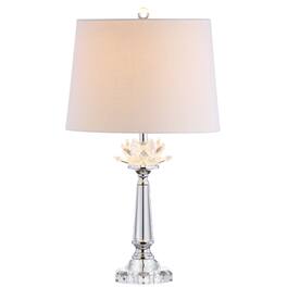 Jonathan Y - Day 24.5" Crystal LED Table Lamp - Clear