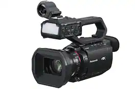 Panasonic - CX20 Professional Compact 4K Camcorder with XLR Inputs & IP Connectivity