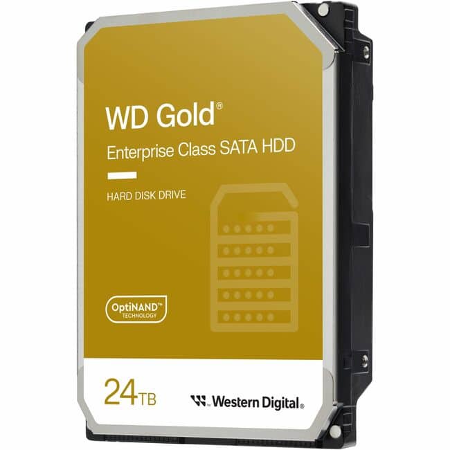 Western Digital WD Gold WD241KRYZ 24 TB Hard Drive 3.5