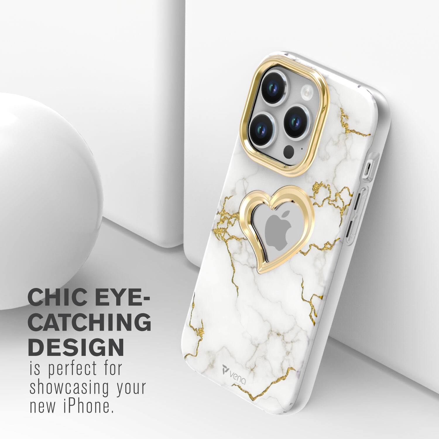 CHIC EYE-CATCHING DESIGN is perfect for showcasing your new iPhone. vena