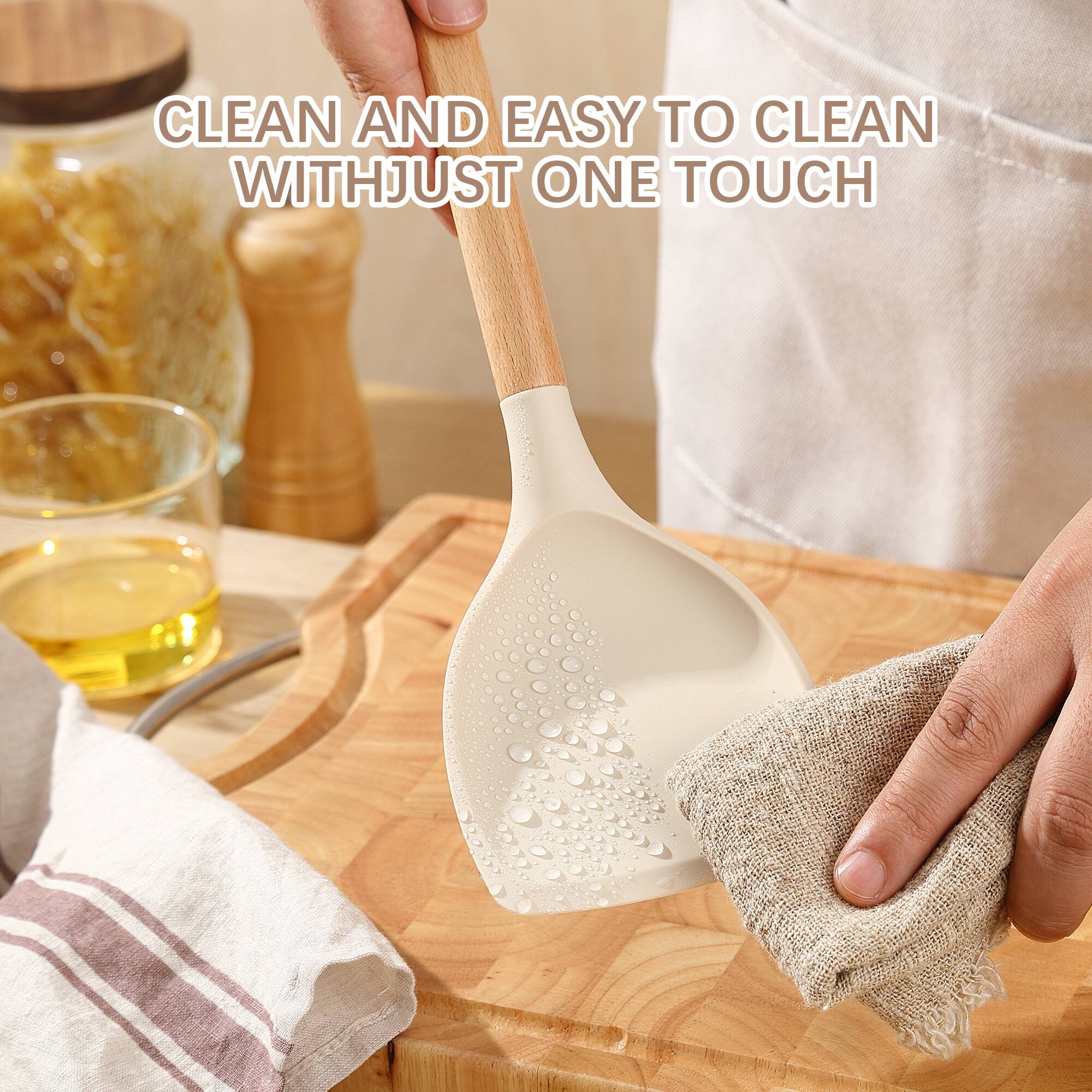 CLEAN AND EASY TO CLEAN WITH JUST ONE TOUCH