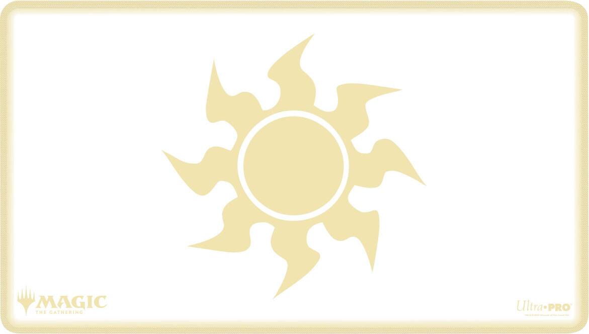 Ultra PRO - Mana 8 - Stitched Edge Playmat - Plains for Magic: The Gathering