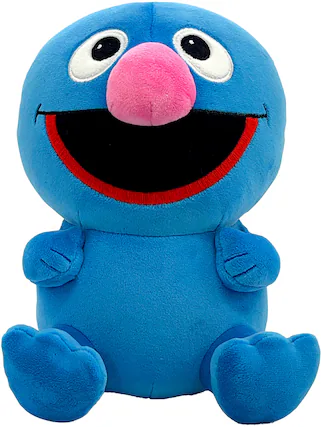Front. Super7 - Super7 - Sesame Street - Super Duper Plush Wv2 - Grover - COLLECTIBLES - Multicolor.