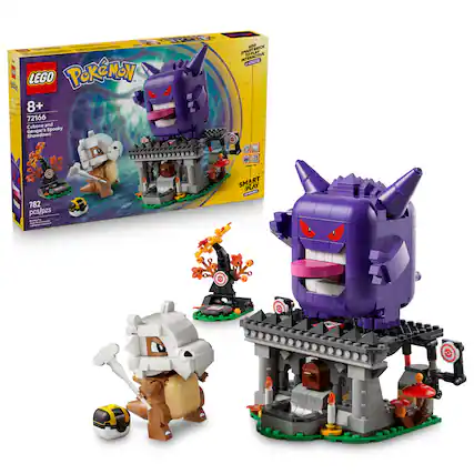 AD BRICK I - SMART PLAY INTERACTIVE POPLAY 1 A LEGO PoKeMoN - 8+ - 72166 - Cubone and Gengar's Spooky Showdown - 782 pcs/pzs