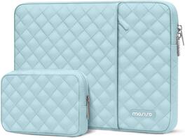 mosiso - Laptop Case Protective Sleeve 13-13.3 inch for MacBook Air Pro 13 14, HP Dell Acer ASUS Lenovo Universal Computer Bag - Ice Blue