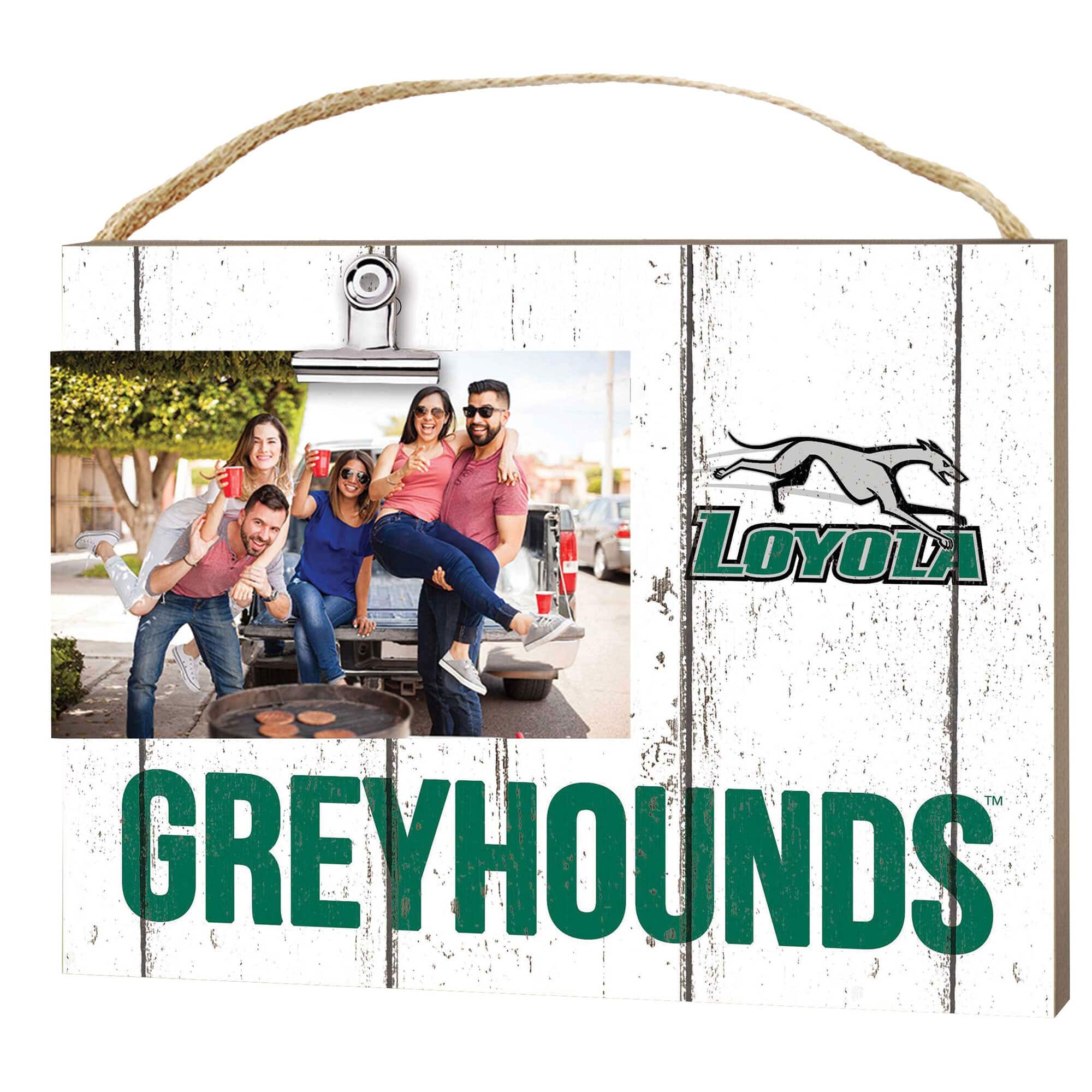 "Jardine - Loyola Greyhounds 8"" x 10"" Weathered Clip It Frame - White" price history on PriceWatchPro