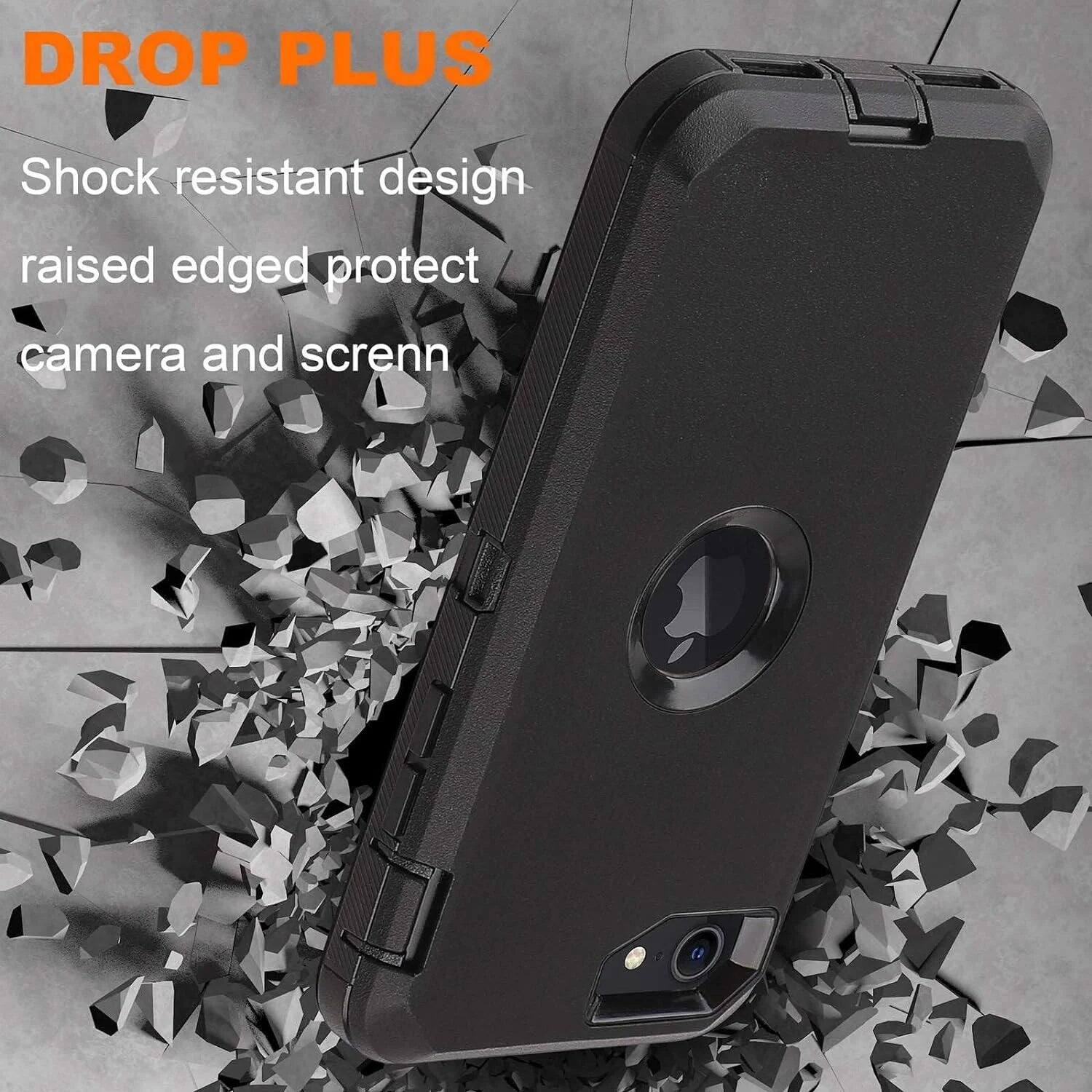 DROP PLUS
Shock resistant design
raised edged protect
camera and screen