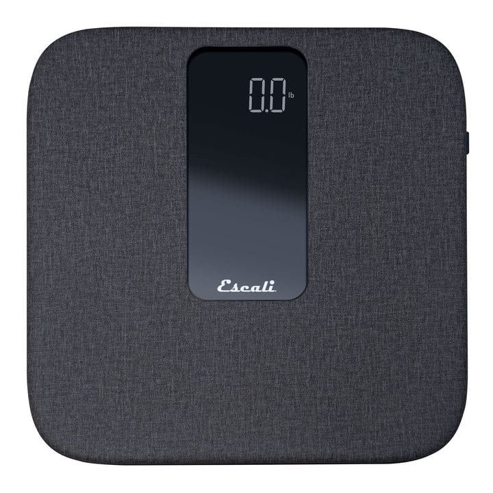 Escali - ComfortStep Anti-Slip Bathroom Scale - Black/Grey