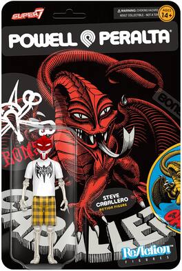 Steve Caballero - Super7 - Powell-Peralta - Reaction Figure Wave 2 - Steve Caballero Dragon - Collectibles - Multicolor