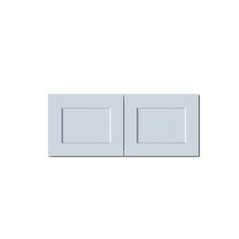Boyel Living - Deep Wall Cabinets 15.Wx27in.H Ready to Assemble Kitchen Cabinets 2Doors HDF Door - DOVE GRAY