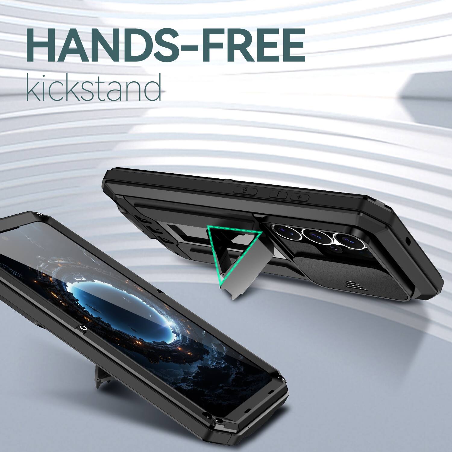 HANDS-FREE kickstand