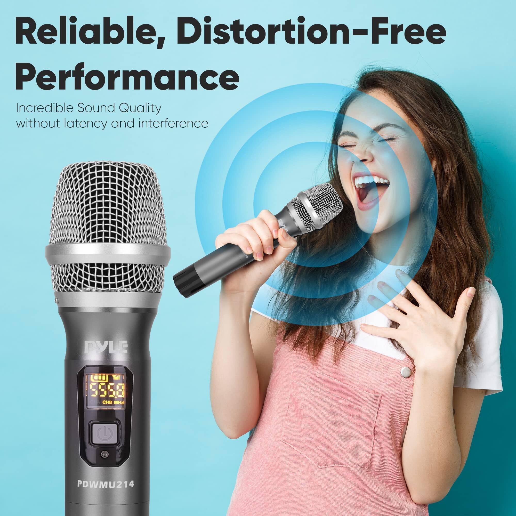 Reliable, Distortion-Free Performance

Incredible Sound Quality without latency and interference

PDWMU214
