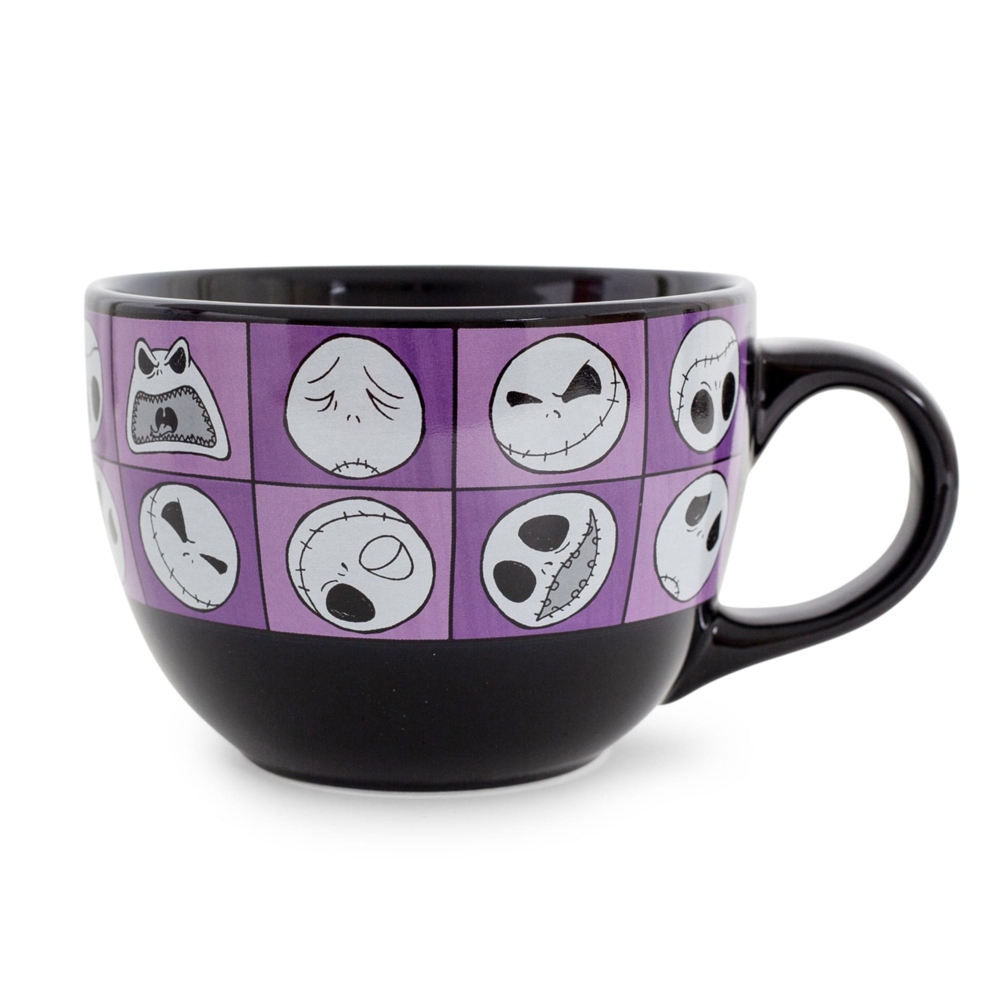 Disney - Nightmare Before Christmas Jack Expressions Ceramic Soup Mug | 24 Ounces - Purple price history on PriceWatchPro