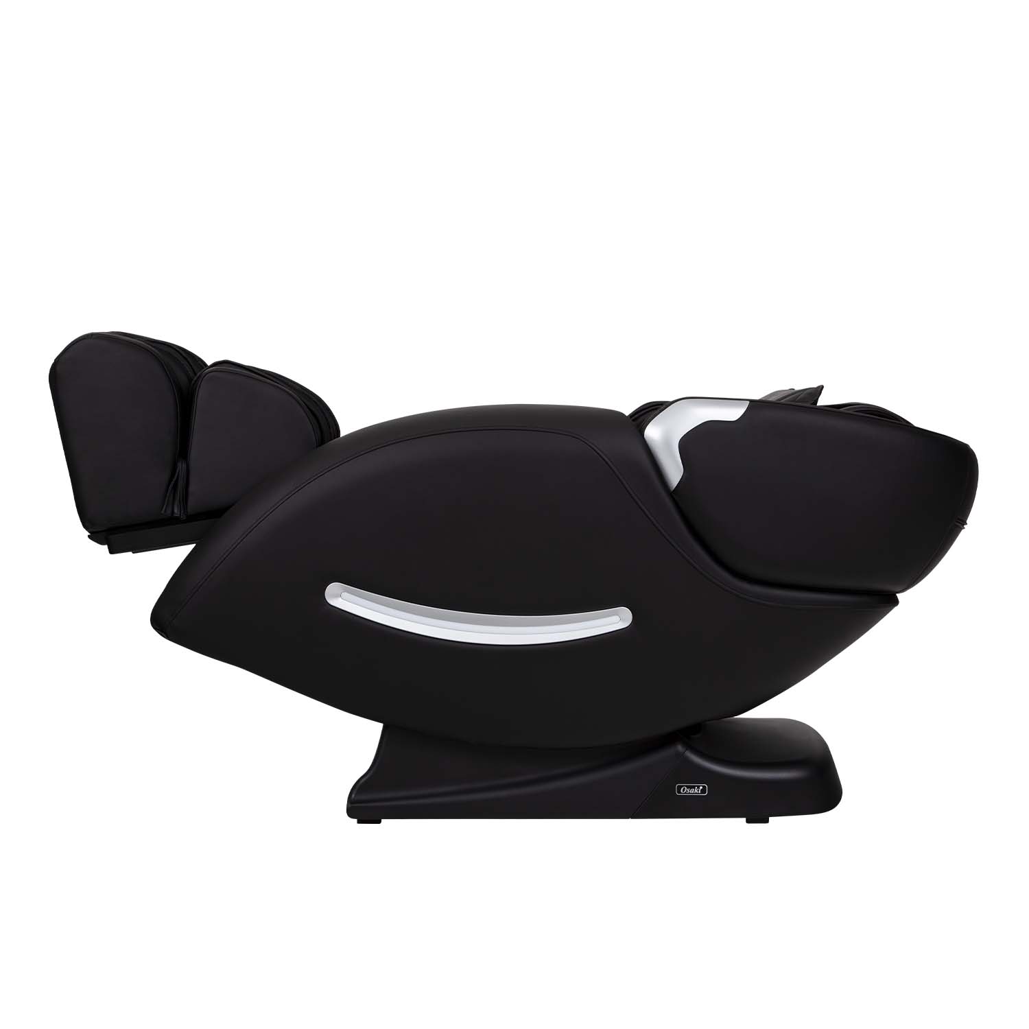 Left. Osaki - 4000XT Zero Gravity Massage Chair with Tension Sensors - Black - Black.
