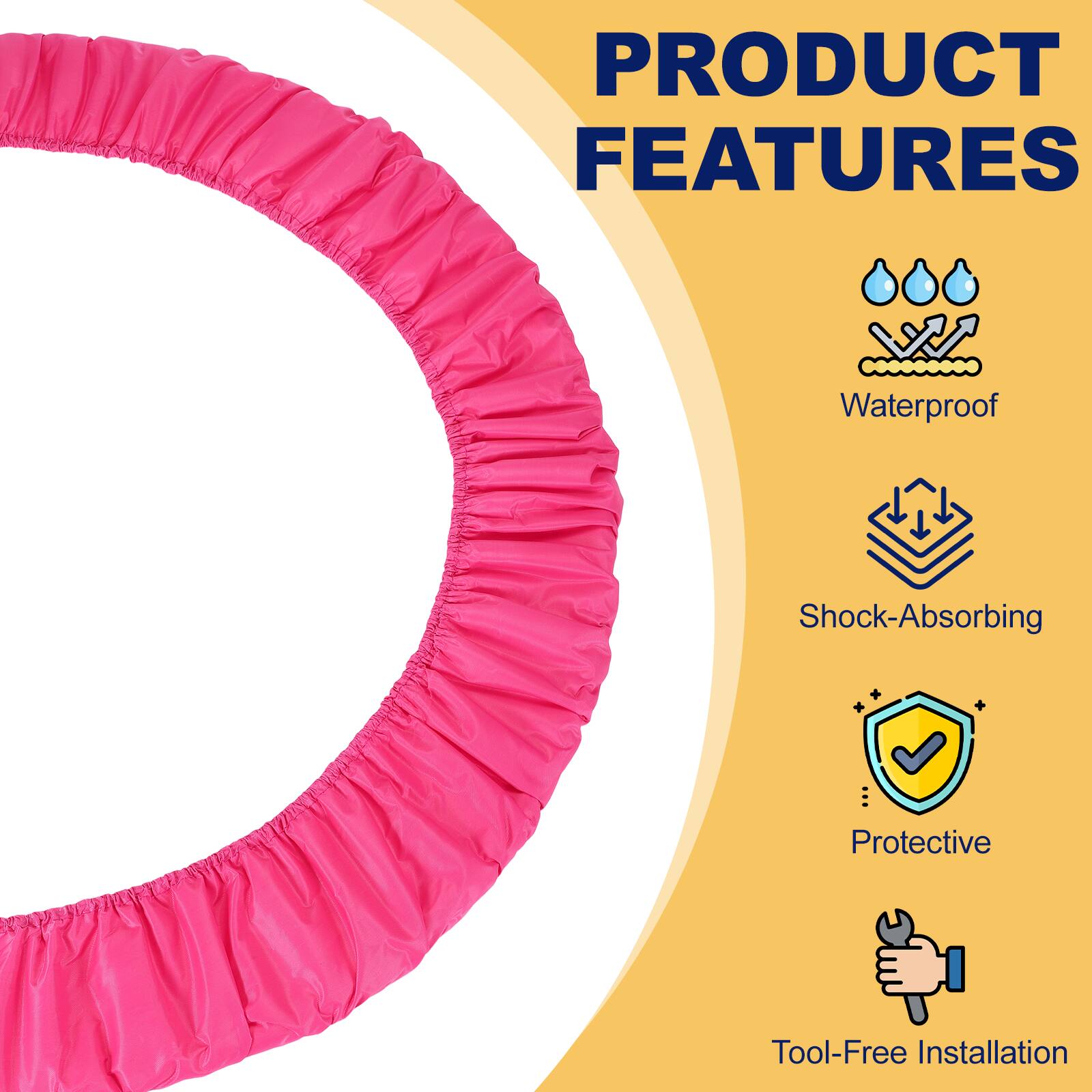 PRODUCT FEATURES

- Waterproof
- Shock-Absorbing
- Protective
- Tool-Free Installation