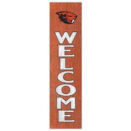 Jardine - Oregon State Beavers 12'' x 48'' Welcome Leaner - Orange