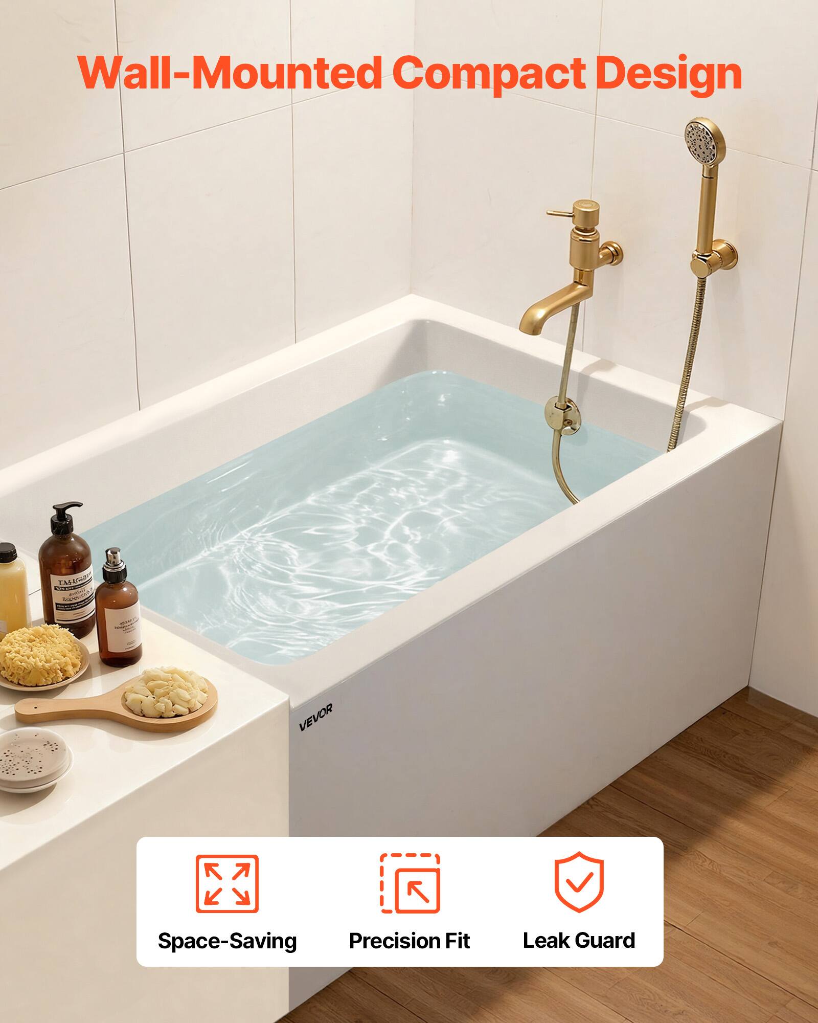 Wall-Mounted Compact Design

Space-Saving Precision Fit Leak Guard