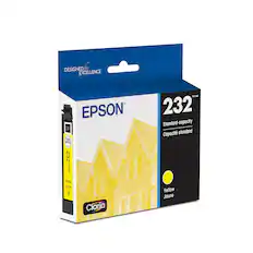 Designed for Epson Excellence EPSON 232 TM/MC 232 Standard-capacity Capacit standard Yellow Jaune A Claria TM/MC