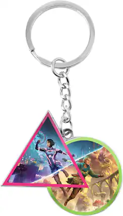 Front. Electronic Arts - Split Fiction Key Chain - metal.