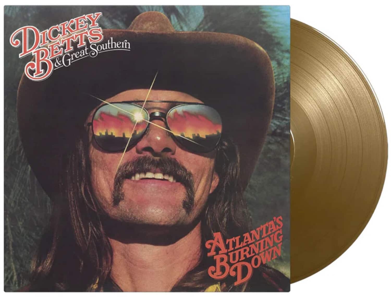 Dickey Betts & Great Southern - Atlanta's Burning Down - Limited 180-Gram Gold Colored Vinyl  - VINYL LP