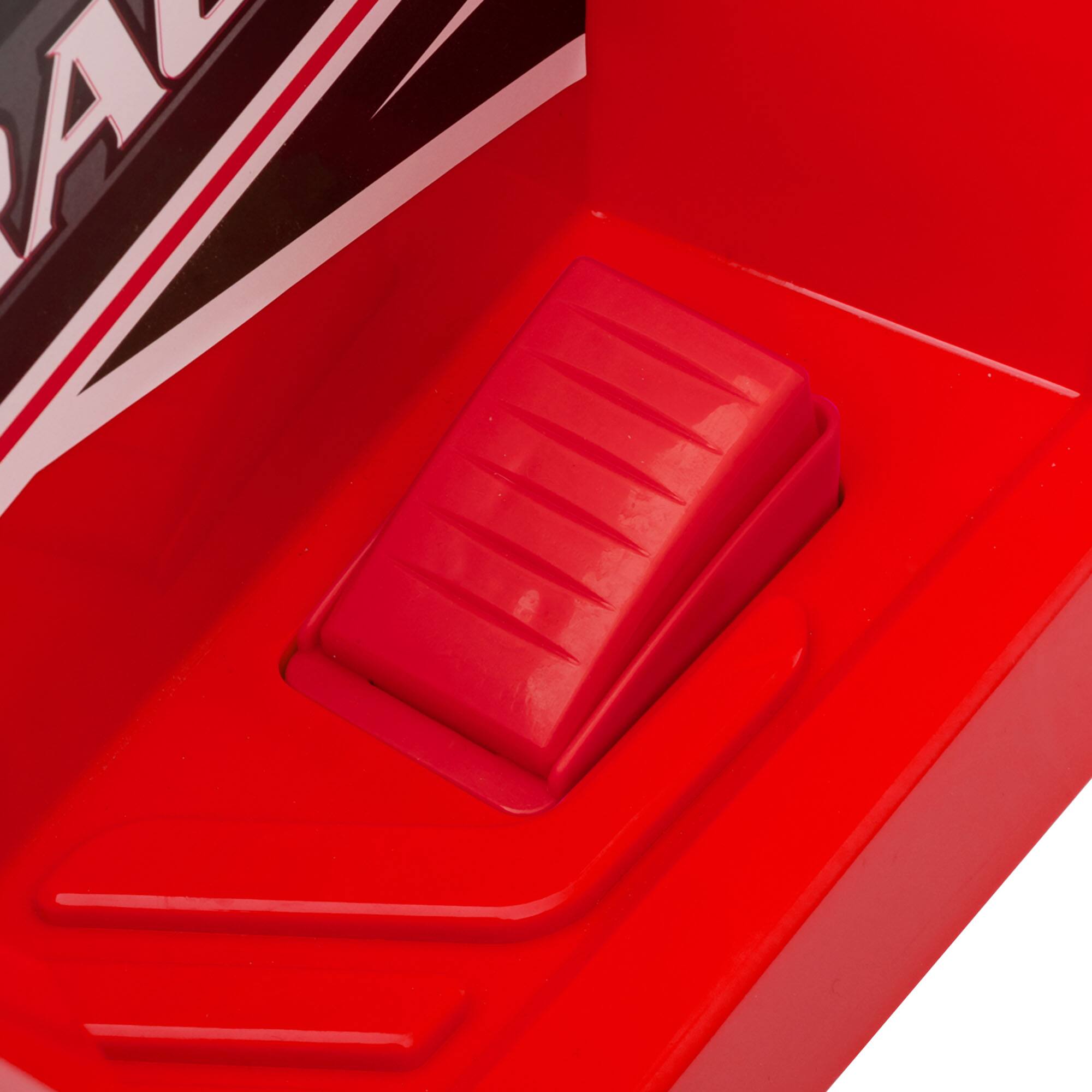 Alt View 5. Aosom - Kids ATV Quad Car with Back Trailer, 6V Electric Ride On Car with F/B Function, Wear-Resistant Wheels, for 18-36 Months.