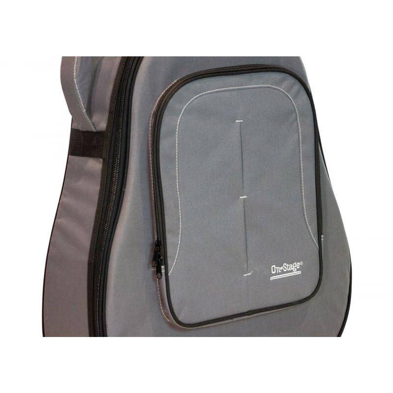 Alt View 9. On Stage Stands - On-Stage Acoustic Guitar Bag (GHA7550CG) - Black.