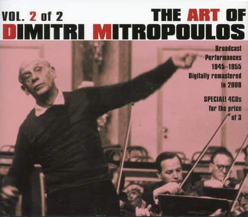 Dimitri Mitropoulos - Art of Dimitri Mitropoulos 2   - COMPACT DISCS [CD] price history on PriceWatchPro