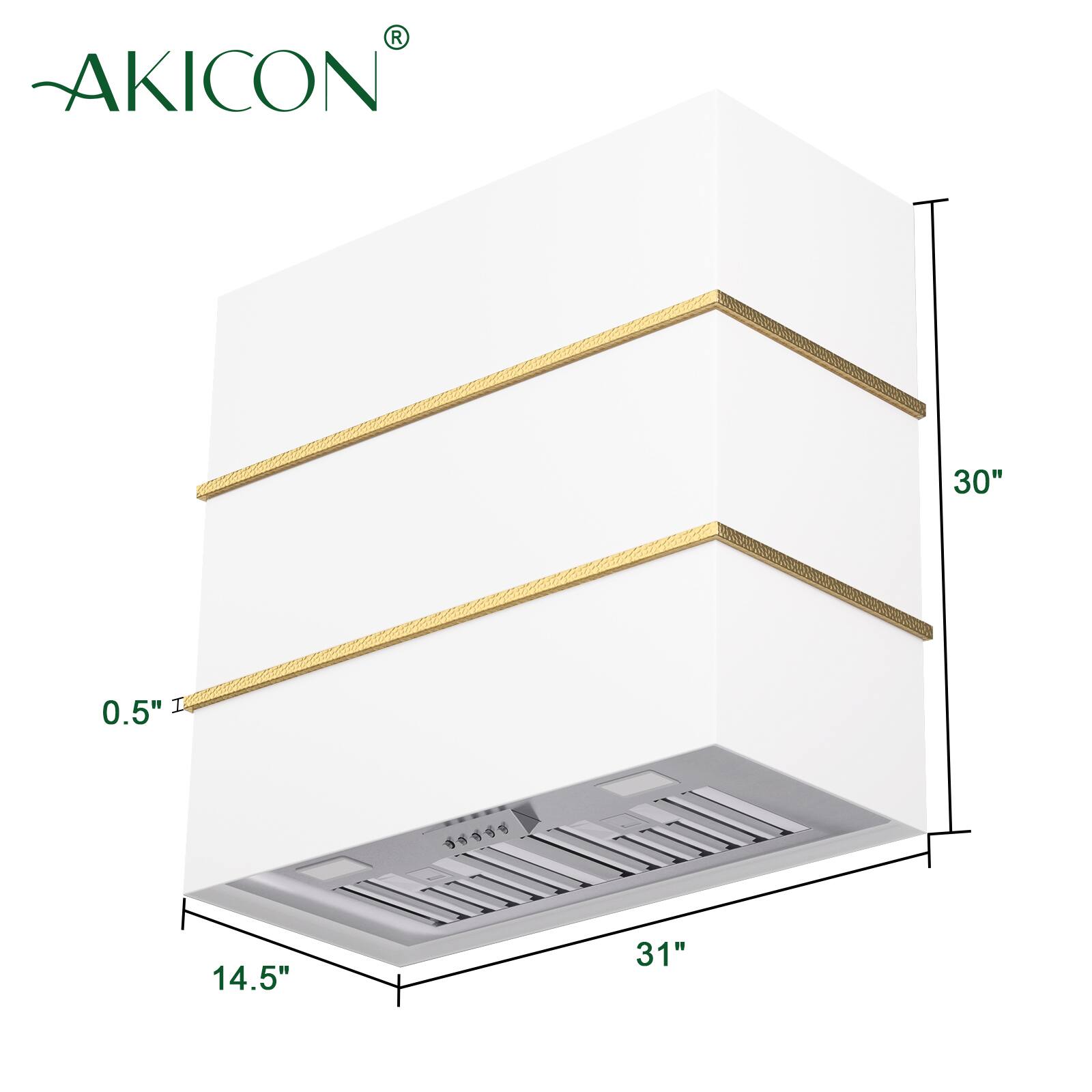 AKICON 30" 0.5" I 14.5" 31"