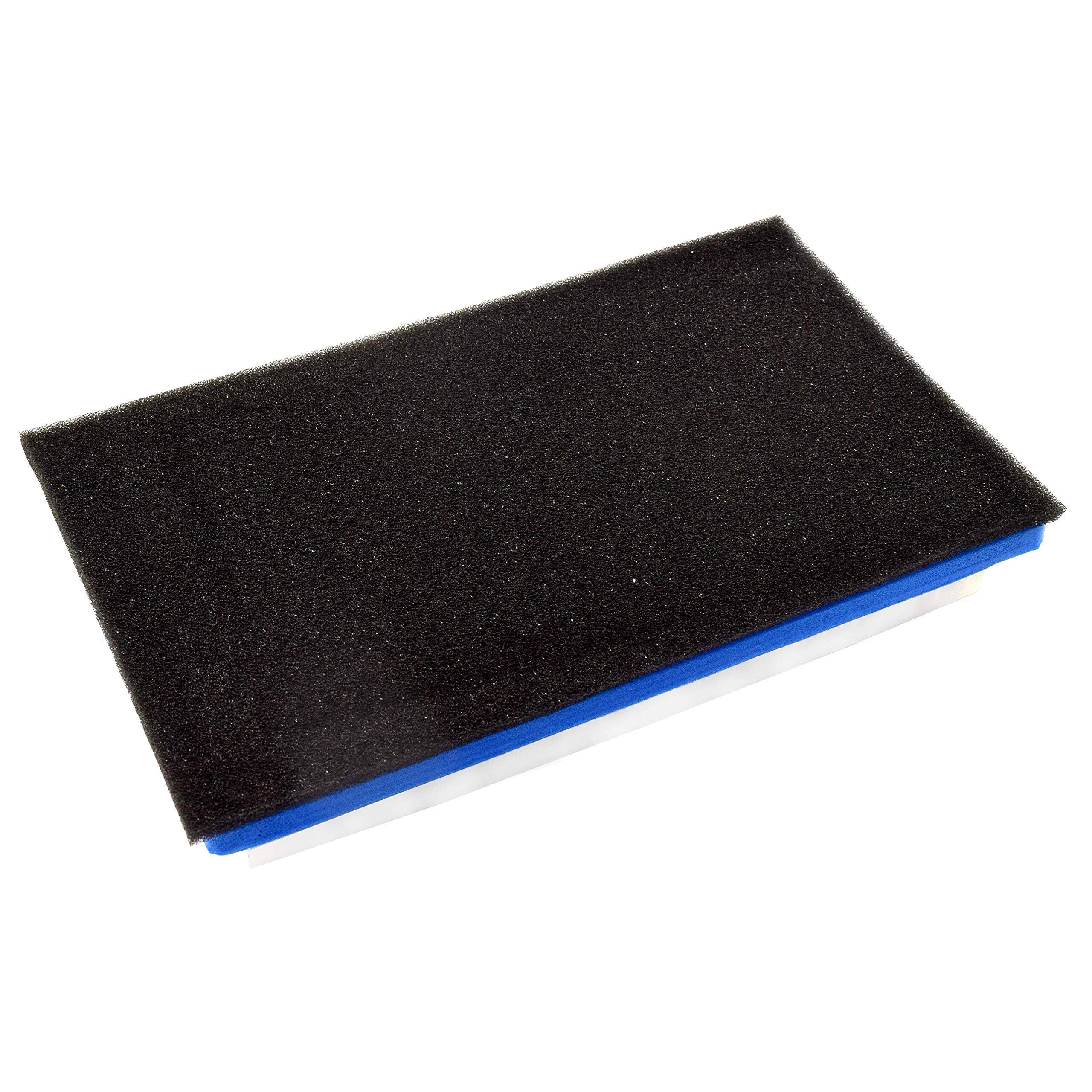 Angle. HQRP - Air Filter Cartridge with Foam Pre-Filter for Kawasaki FH381V FH430V FH491V 13-15 HP Engines.