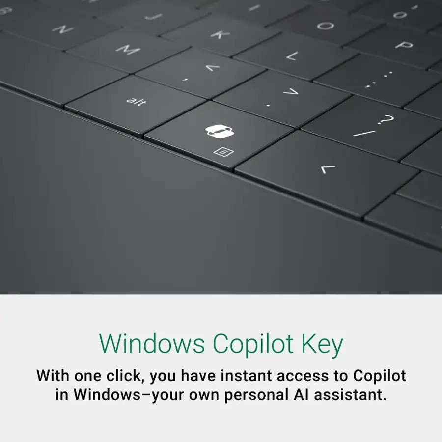 Windows Copilot Key With one click, you have instant access to Copilot in Windows - your own personal AI assistant.