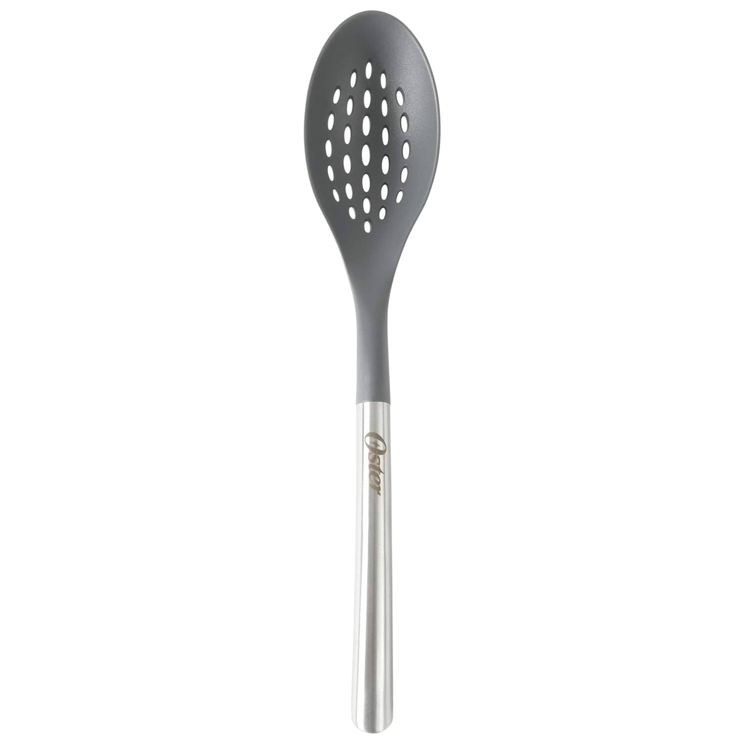 Oster - Chadswyck 13.8 Inch Nylon Slotted Spoon With Stainless Steel Handle in Silver price history on PriceWatchPro
