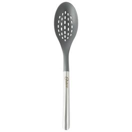 Oster - Chadswyck 13.8 Inch Nylon Slotted Spoon With Stainless Steel Handle in Silver