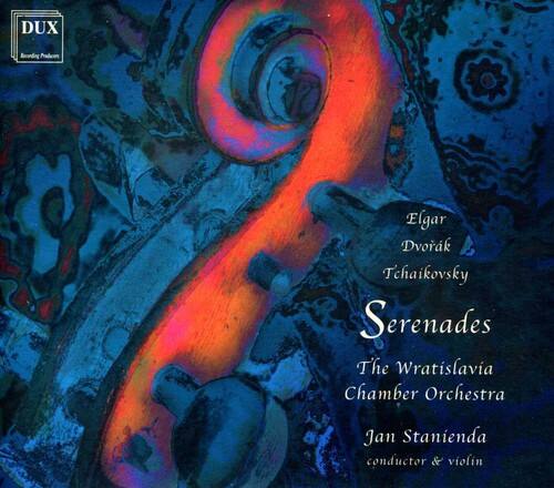 Elgar  
Dvořák  
Tchaikovsky  

Serenades  

The Wratislavia Chamber Orchestra  

Jan Stanienda  
conductor & violin