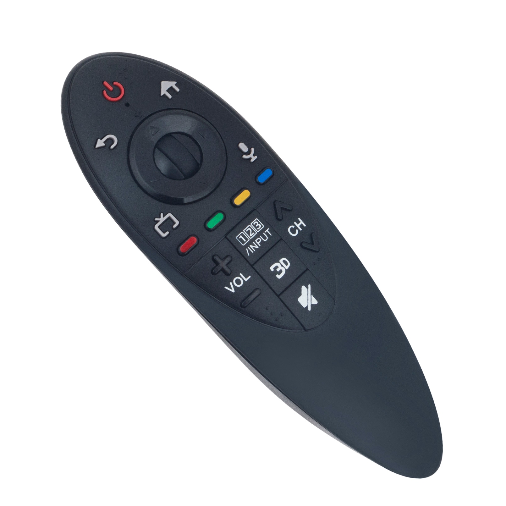 WINFLIKE - New AN-MR500G Bluetooth Voice Replaced Remote fit for LG Smart LED TV - Black