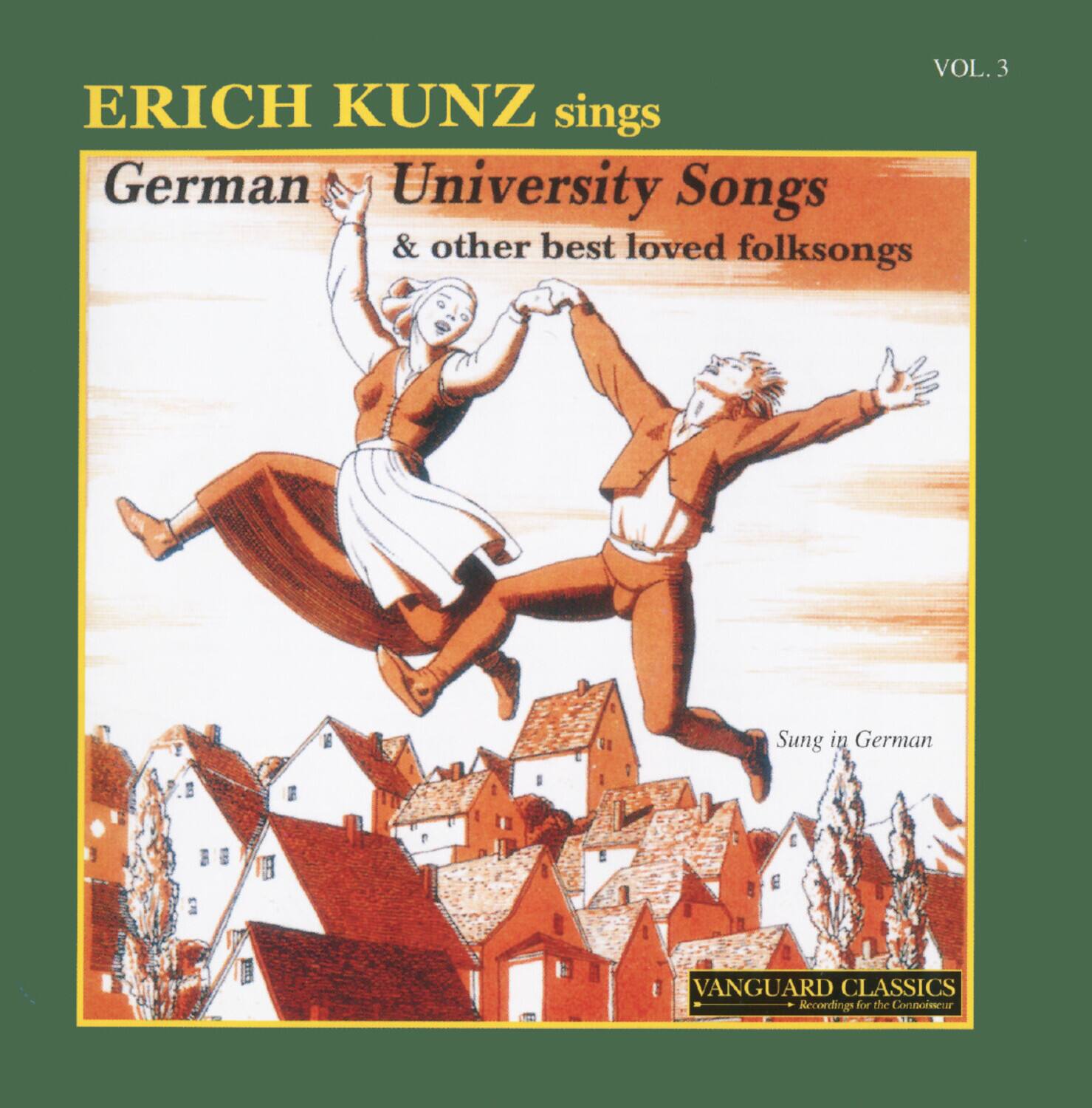 Erich Kunz- German University Songs Vol. 3- COMPACT DISCS [CD]