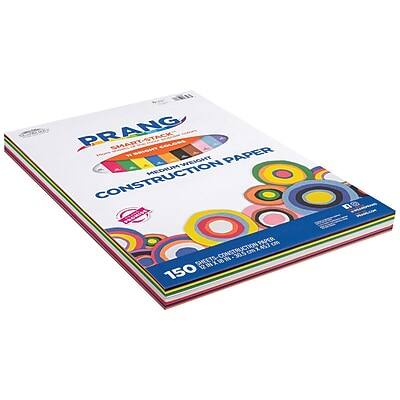 PRANG  
MARTI-STACK  
CONSTRUCTION PAPER  
150 SHEETS  
11" x 18"  
AS3 305 cm  
EN 22 IN  
MEDIUM CONSTRUCTION PAPER