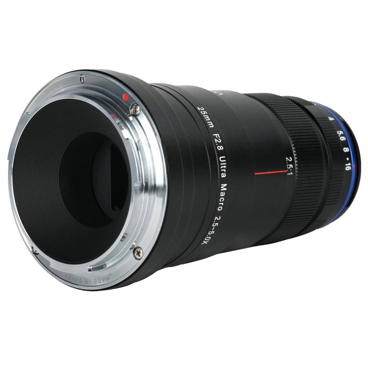 25mm F2.8 Ultra Macro 2.5-5.0X 2.5:1 & 5.6 8 16 CHINA MADE