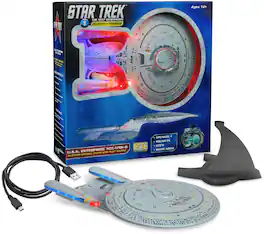 PopMarket - Fametek STENTD - Star Trek: The Next Generation - USS Enterprise Bluetooth Speaker with LED & Sound - SPEAKERS - Multicolor