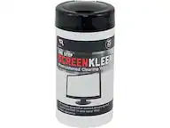R 75 ONE STEP SCREEN KLEEN Premoistened Cleaning Wipes
Provides powerful screen cleaning and static control in one easy step
Non-abrasive