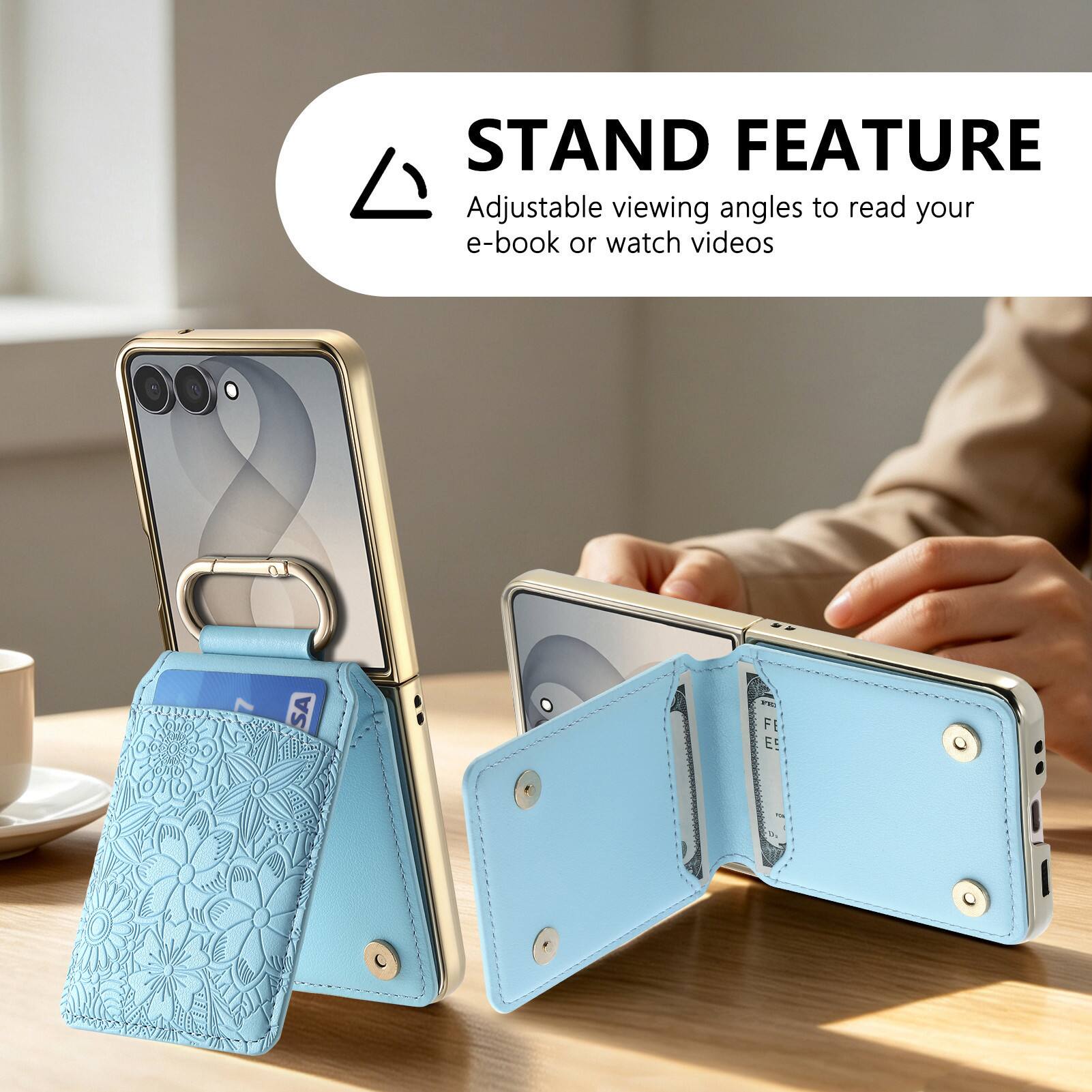 STAND FEATURE  
Adjustable viewing angles to read your e-book or watch videos