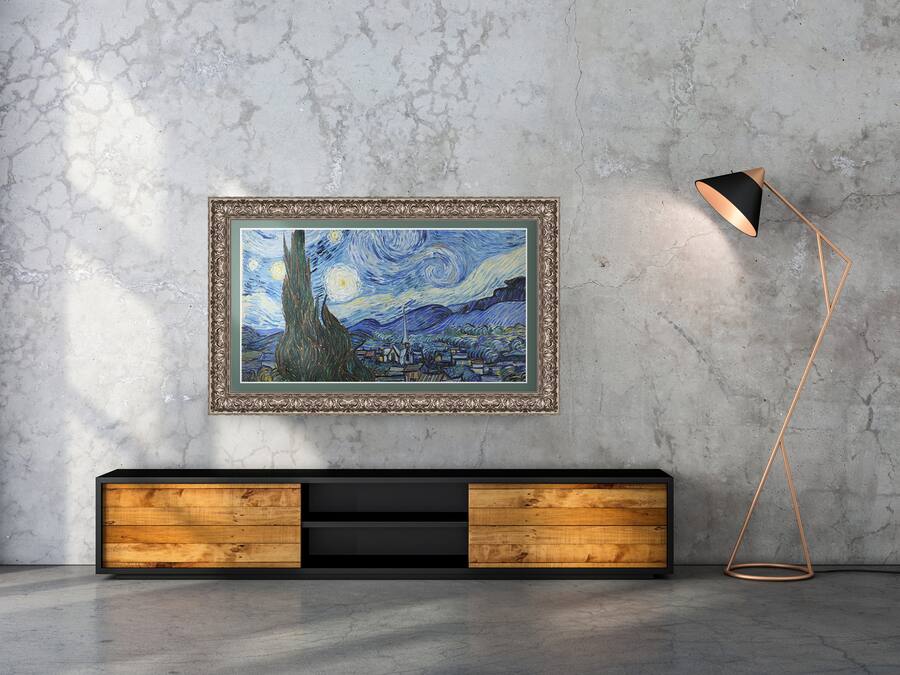 Deco TV Frames Premiere Bezel for Samsung the Frame TV 55