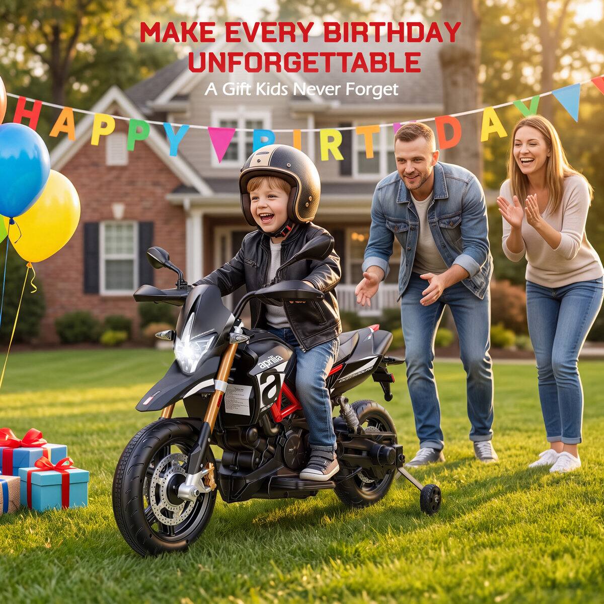 MAKE EVERY BIRTHDAY UNFORGETTABLE  
A Gift Kids Never Forget  

HAPPY BIRTHDAY