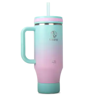 40-oz. Straw Tumbler with Handle