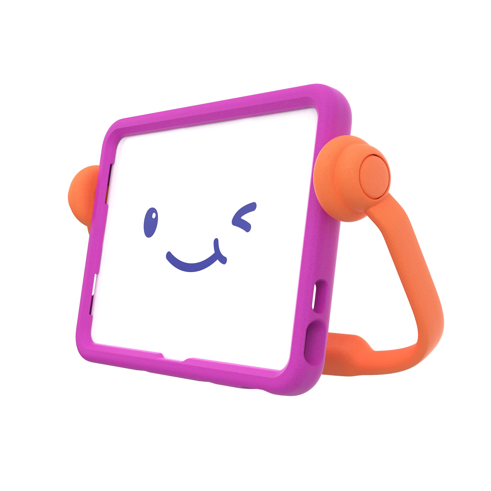 Front. Speck - Speck iPad Case 10th Generation - Violet/Flux Orange - Violet/Flux Orange.