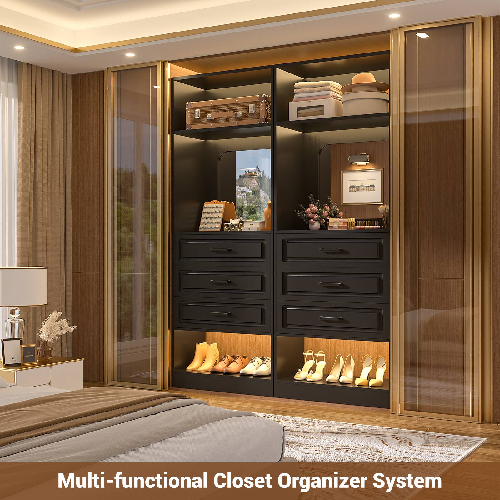 THE 1 NET Multi-functional Closet Organizer System

Multi-functional Closet Organizer System
