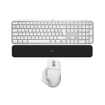Logitech MX Keys S Wireless Keyboard (Gray) w/Mac Mouse Bundle Logitech MX Keys S Wireless Keyboard (Gray) w/Mac Mouse Bundle