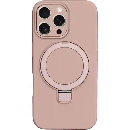 Front. SaharaCase - Venture Series Silicone Case with MagSafe for Apple iPhone 16 Pro Max - Desert Rose.