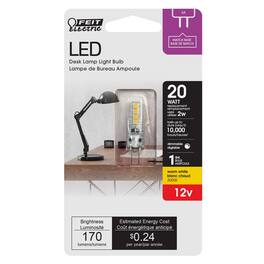 FEIT ELECTRIC - Feit T4 G4 LED Bulb Warm White 20 Watt Equivalence 1 pk