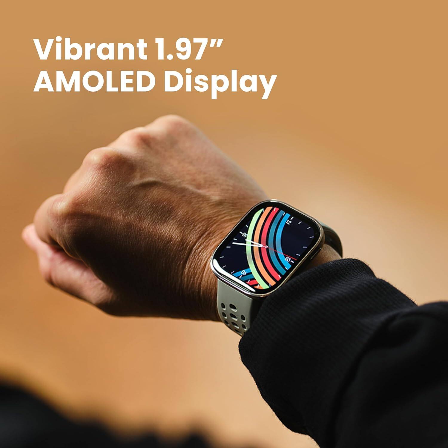 Vibrant 1.97" AMOLED Display