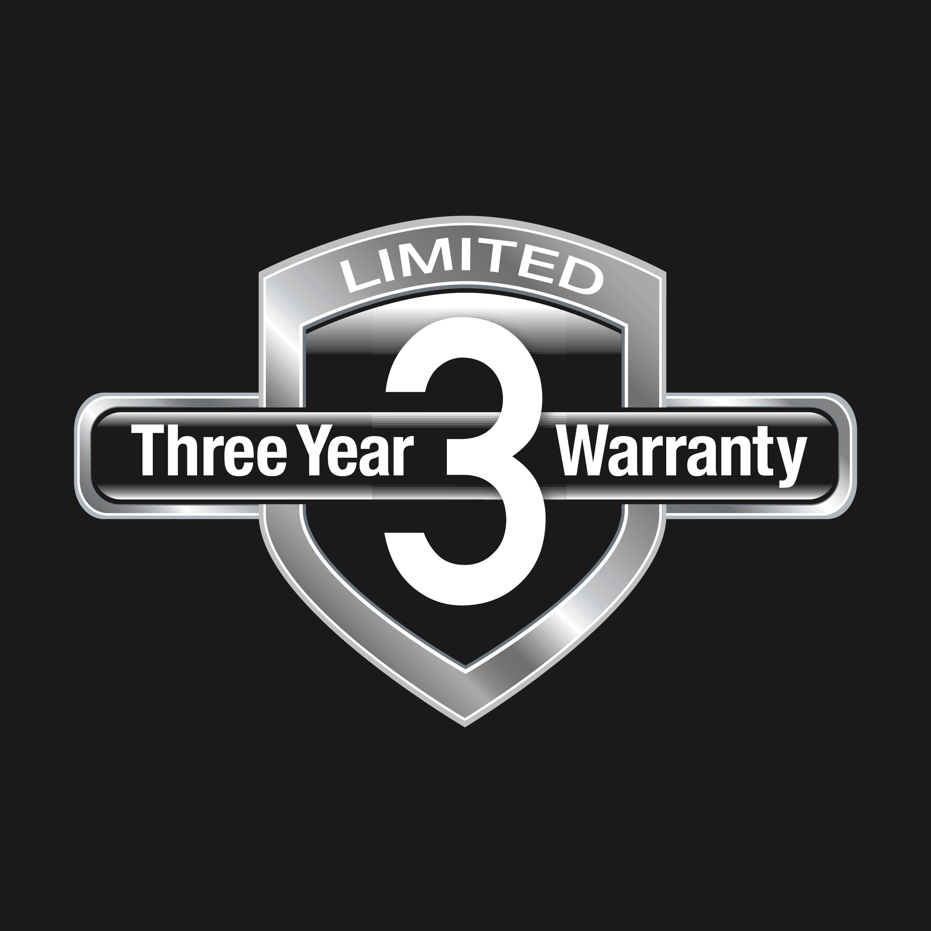 LIMITED  
Three Year 3 Warranty
